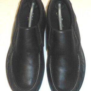 SAS Men's Shoes Side Gore Leather Dark Brown Slip On Loafer Shoes Size: 11.5 W